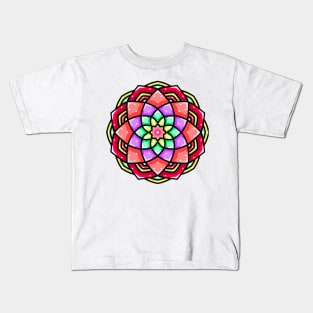 Mandala design flowers vector Kids T-Shirt